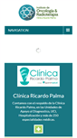 Mobile Screenshot of oncologiaricardopalma.com